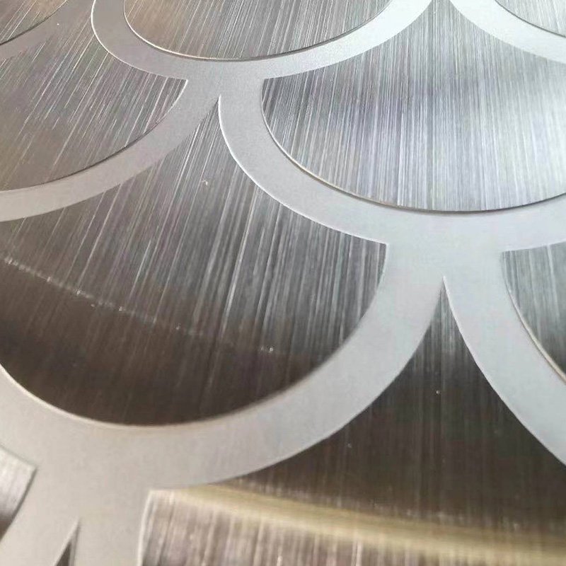 Stainless Steel Sheet with Etched Finish