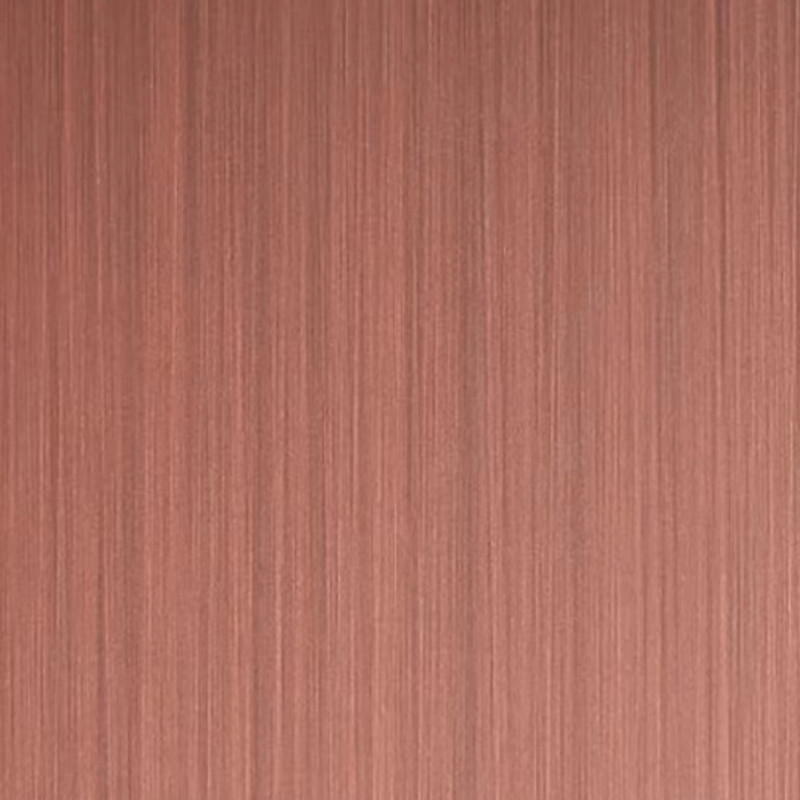 Antique Copper Hairline Stainless Steel Sheets