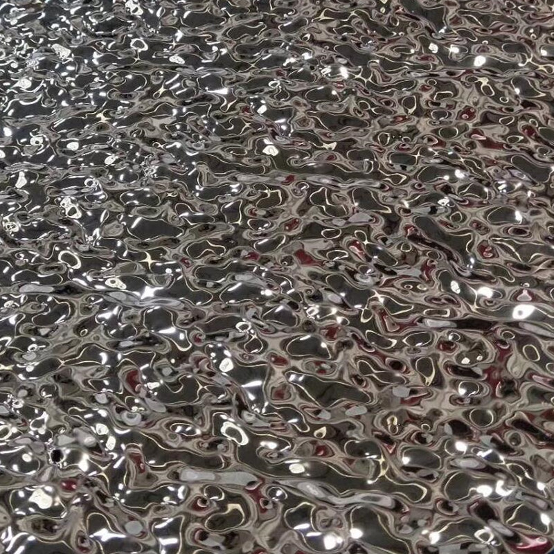 Water Ripple Stainless Steel Sheet