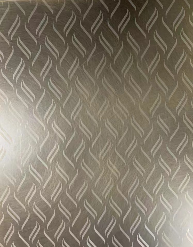 Stainless Steel Sheet with vibration Etched