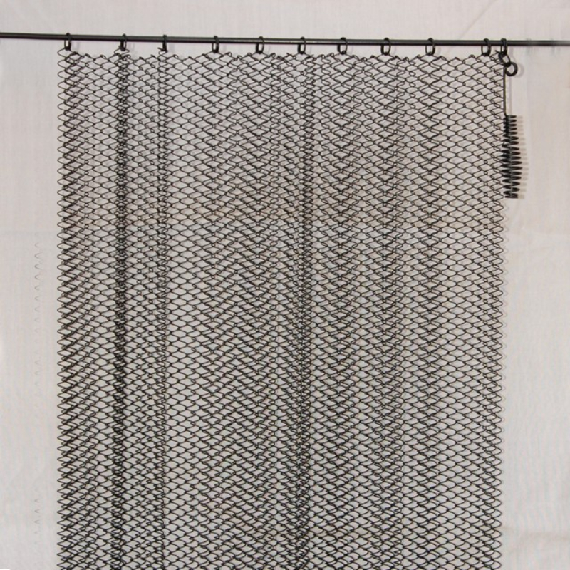 Spiral Wire Fire Screen