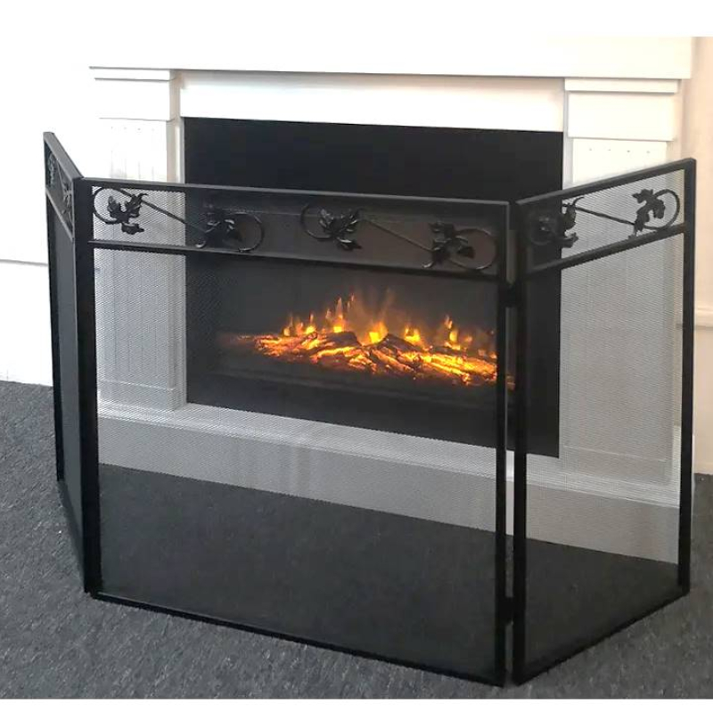 Wrought Iron Fire Screen