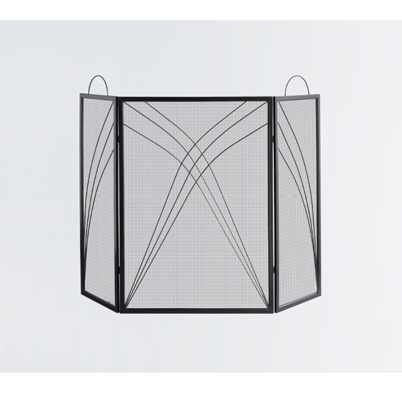 Wrought Iron Fire Screen