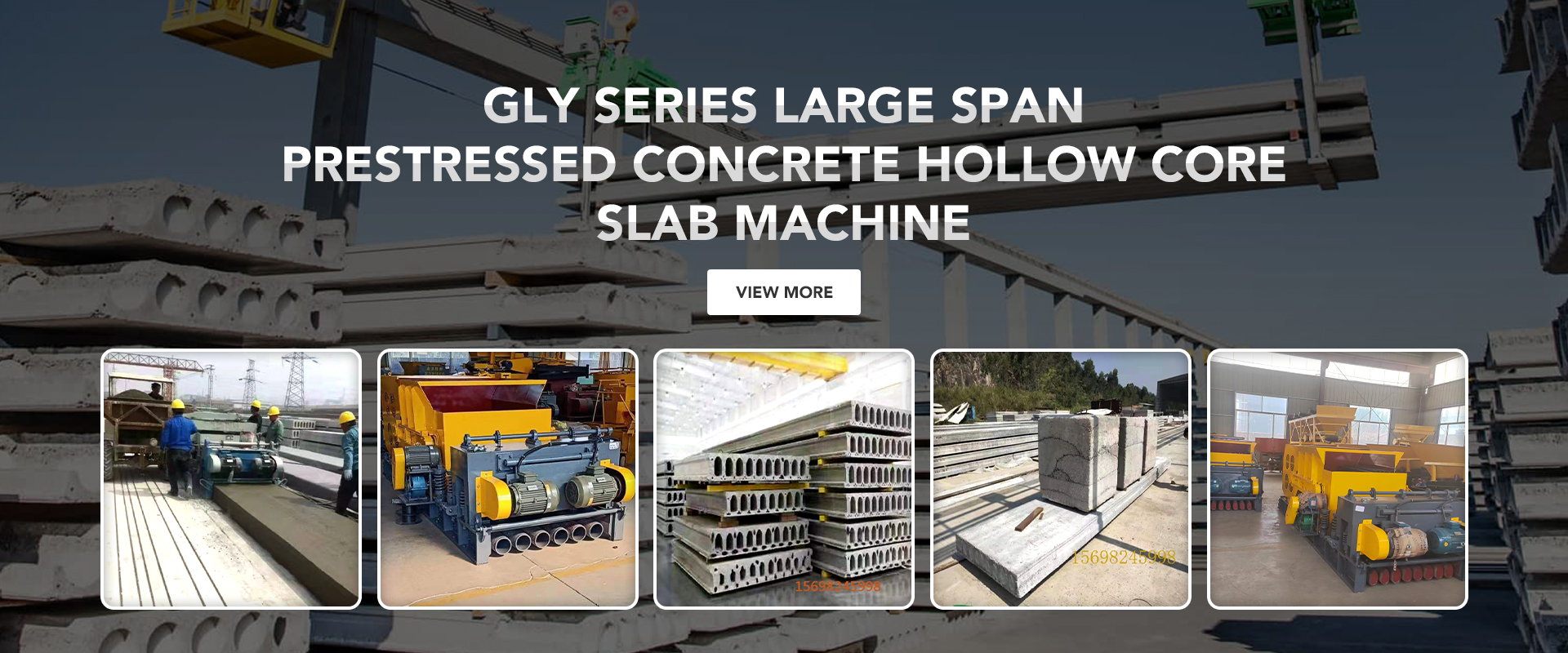 Precast Hollow Core Slab Machine for Prefabricated Houses - China Board  Extruding Machine, Boundary Wall Fence Machine