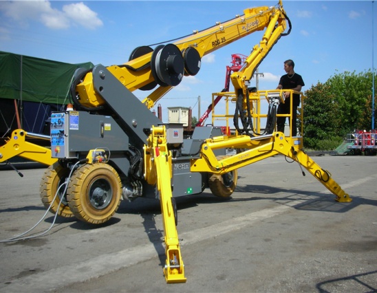 Top 7 Spider Boom Lift Features for Complex Job Sites