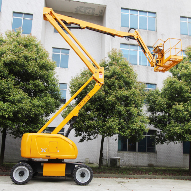 Electric Curved Arm Aerial Work Platform