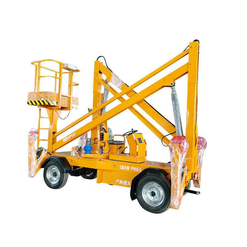 Self-propelled Curved-arm Lifting Platform