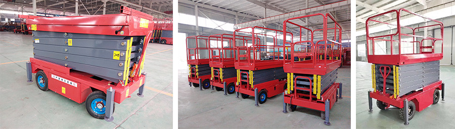 Four Wheel Mobile Lifting Platform