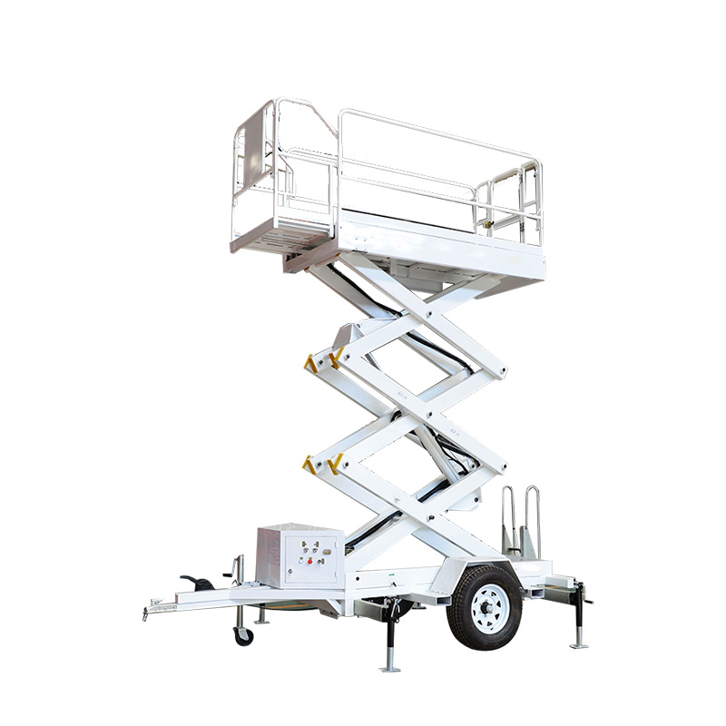 Two-wheeled Traction Mobile Lifting Platform