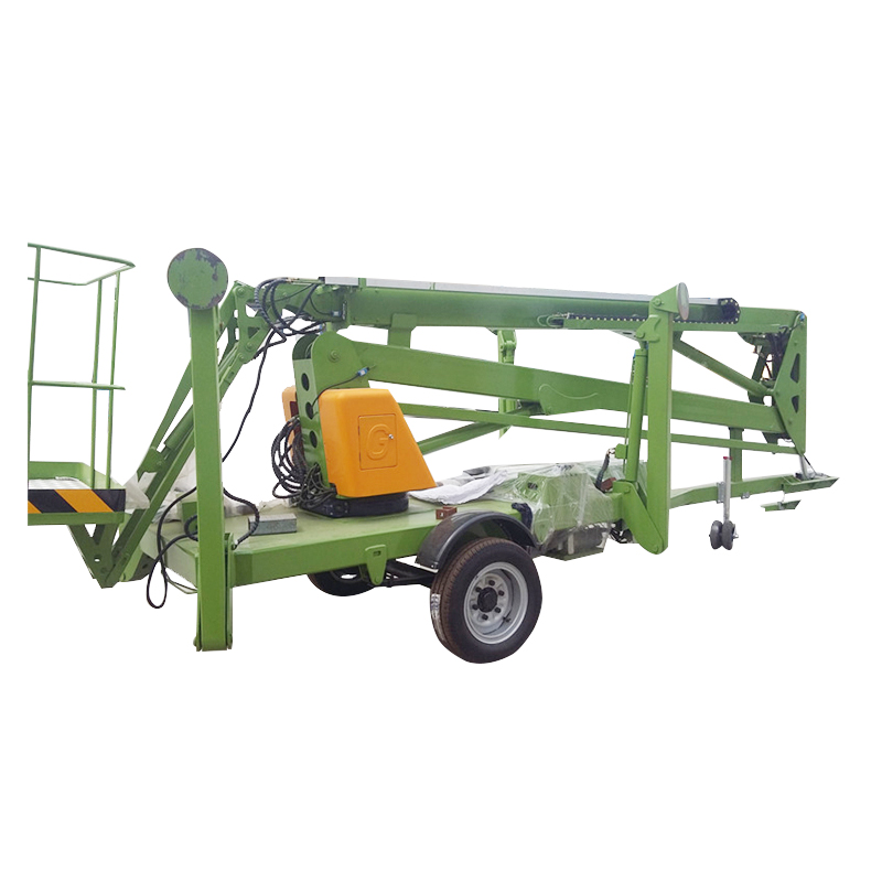 Trailer Folding Boom Aerial Working Platform