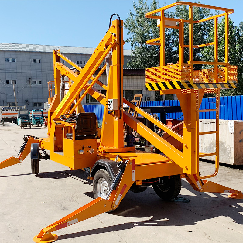 Self-propelled Curved-arm Lifting Platform