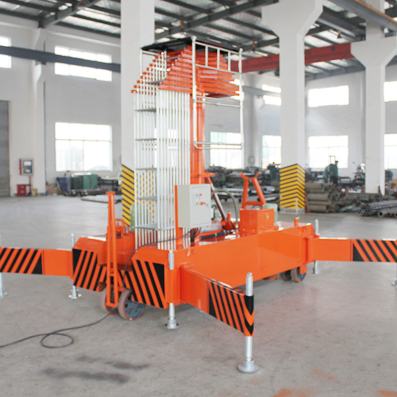 Double Body Tilting Sleeve Cylinder Aerial Work Platform