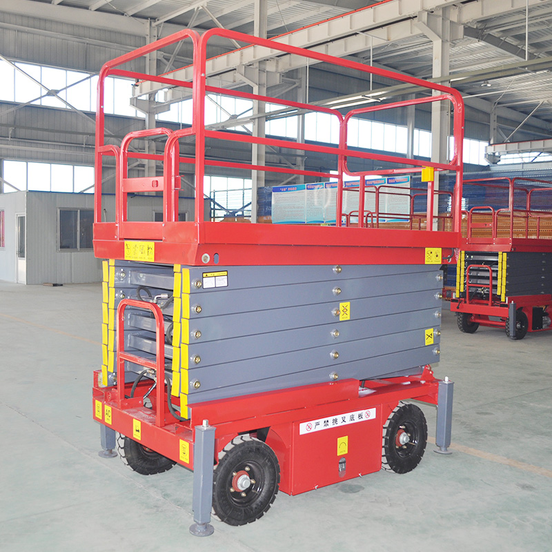 Four Wheel Mobile Lifting Platform