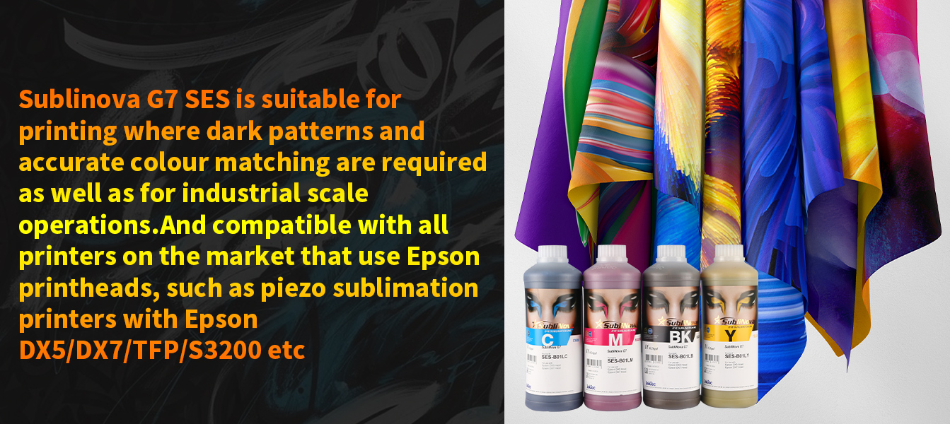 What‘s the difference between INKTEC Sublinova G7 SES and Sublinova G7