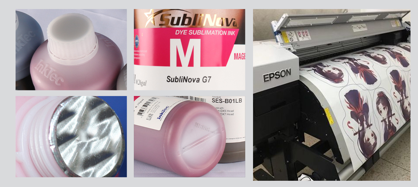 Inktec Sublinova G7 SES Dye Sublimation Ink