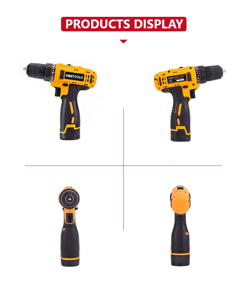 Lithium Battery Cordless Electric Drill