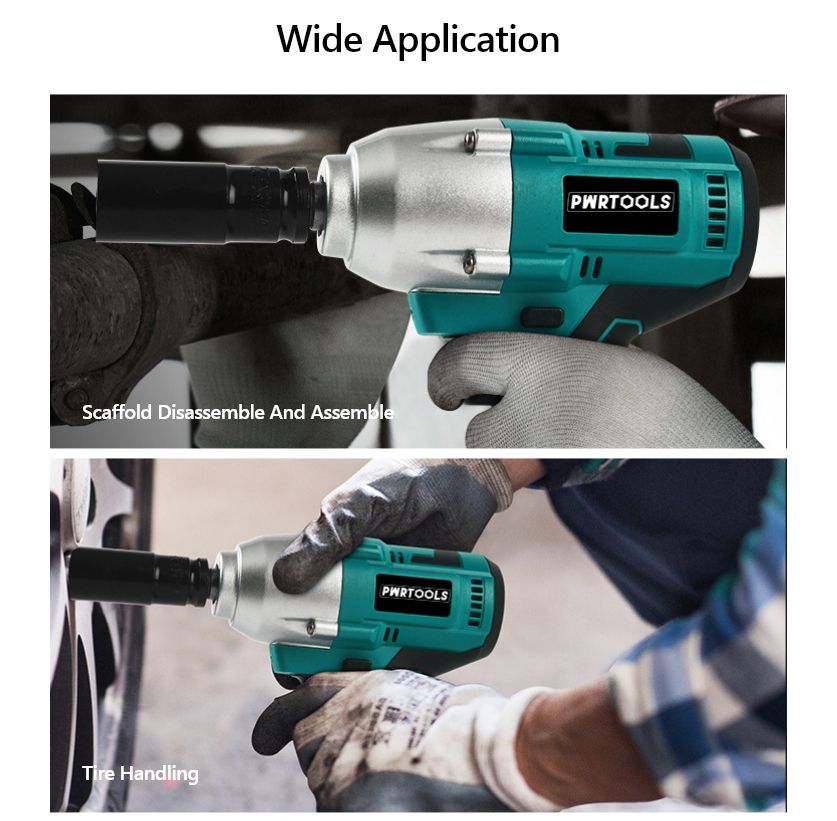 Brushless Lithium Impact Wrench, PD017