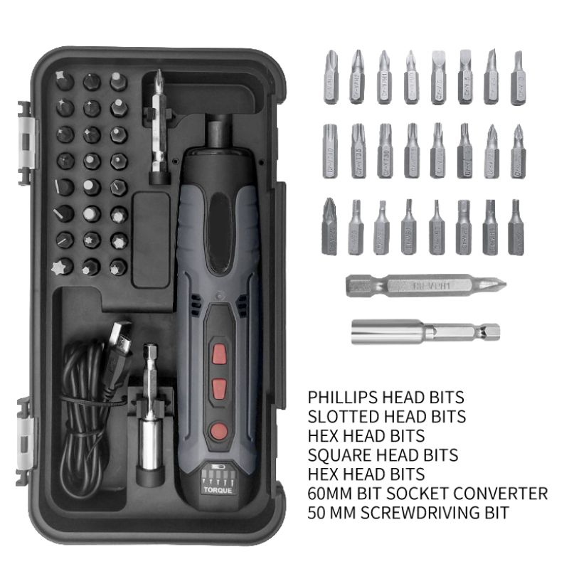 Lithium-Ion Straight-Grip Cordless Screwdriver, PD027