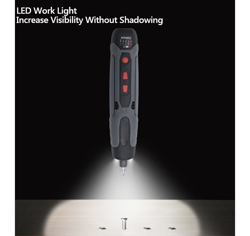 Lithium-Ion Straight-Grip Cordless Screwdriver 