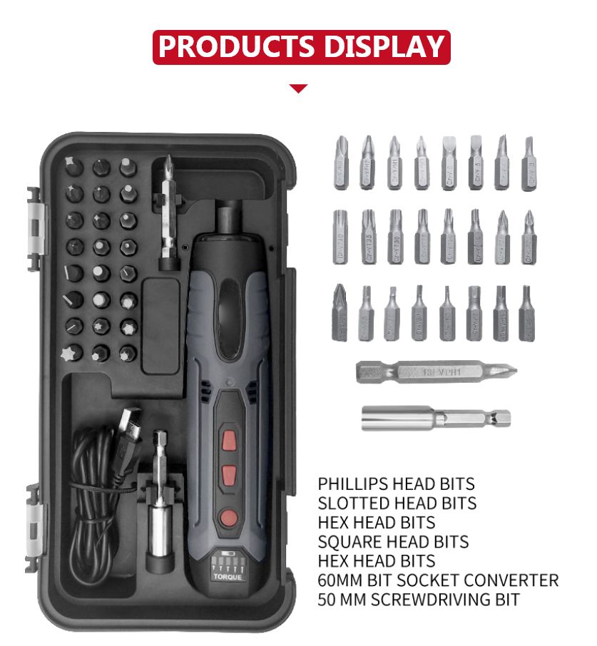 Lithium-Ion Straight-Grip Cordless Screwdriver 