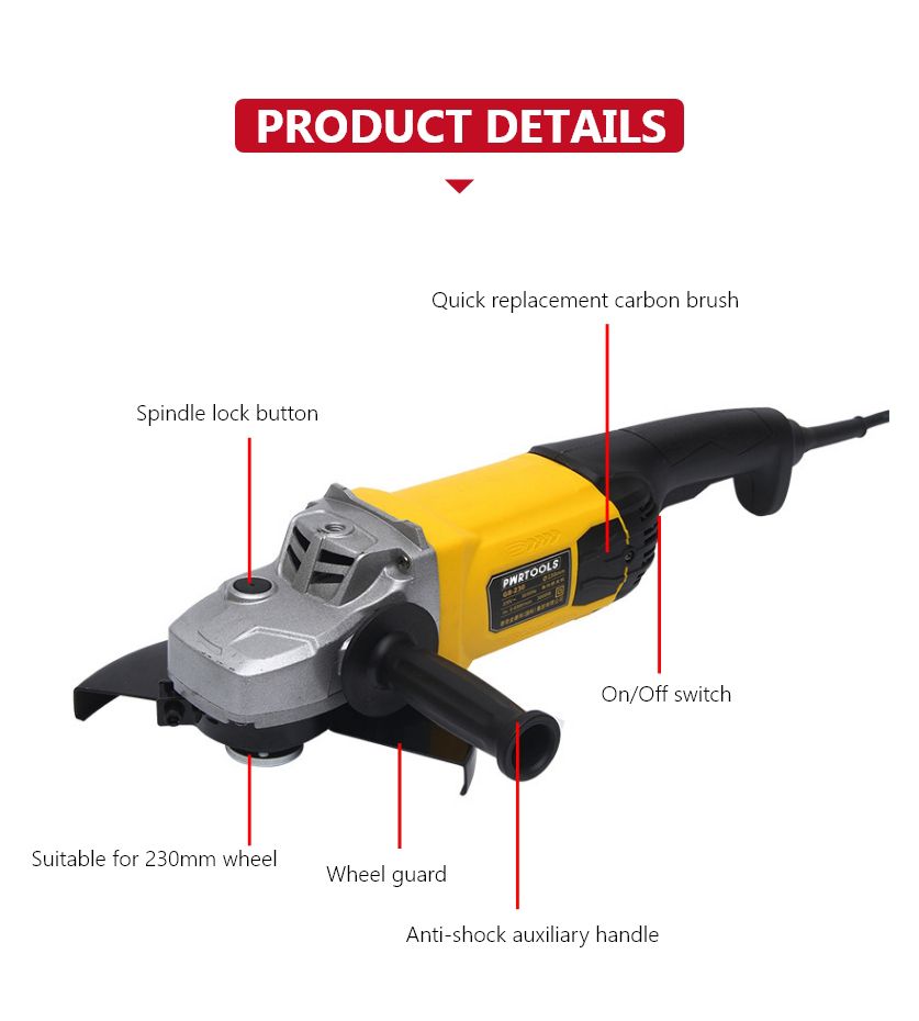 230mm Angle Grinder