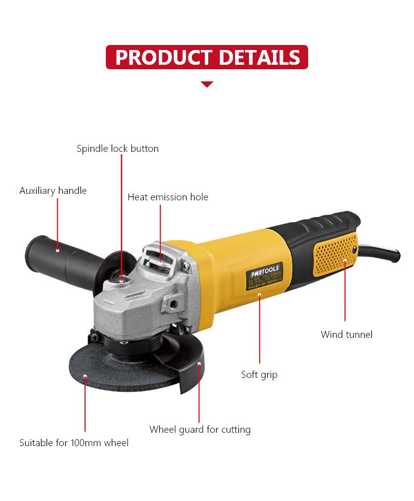 100mm Angle Grinder