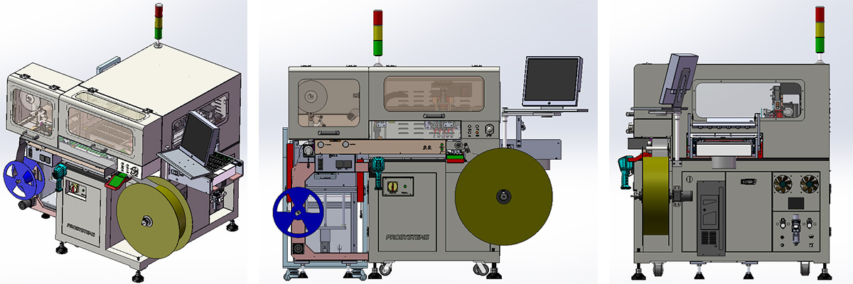 DPT500H Tray to Tape Packaging Conversion Machine