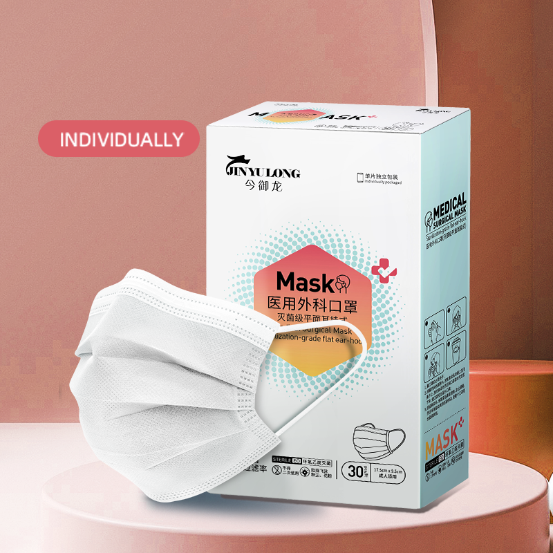 Sterilized surgical masks for medical use