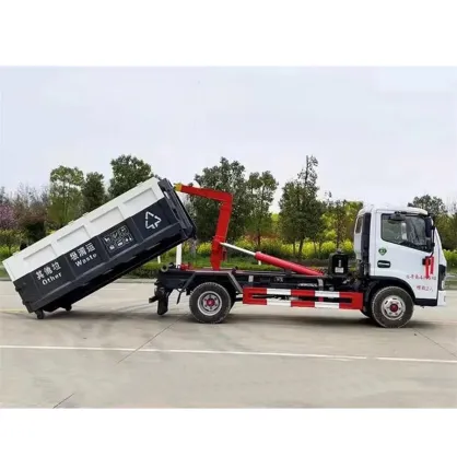 Small Hook Arm Garbage Truck with 6-7 Square Garbage Compression Tank  Garbage Truck Garbage Truck Price Wrecker Towing Body Bin Lifter Garbage  Truck - China Truck, Garbage Truck