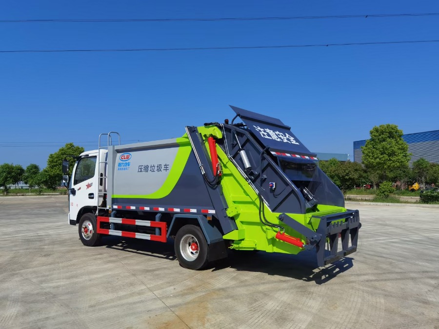 For Sale Dongfeng Furuika 5m³ Compressed Garbage Truck