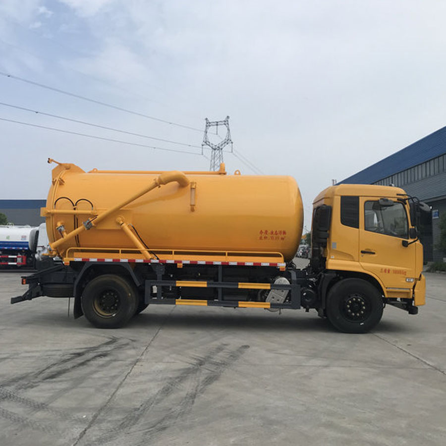 10cbm sewage suction truck from CLW