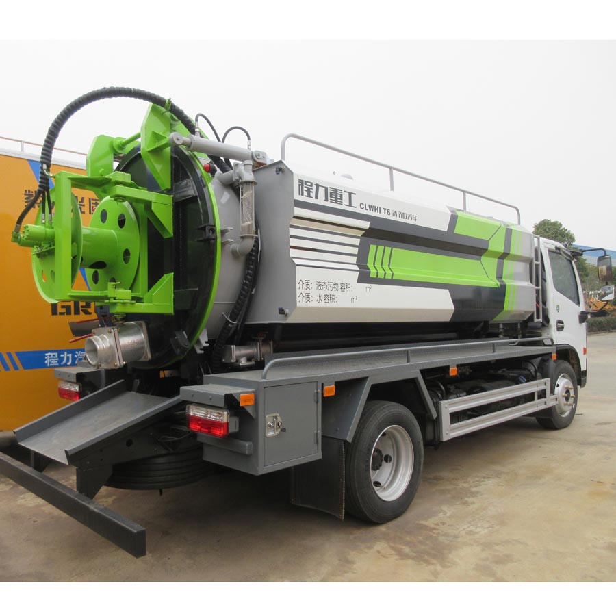 Dongfeng small sewer and jetting vehicle