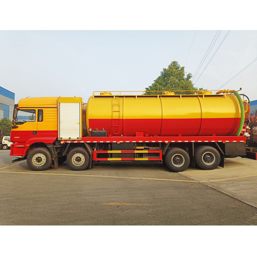 High quality 30CBM combined jetting vacuum truck