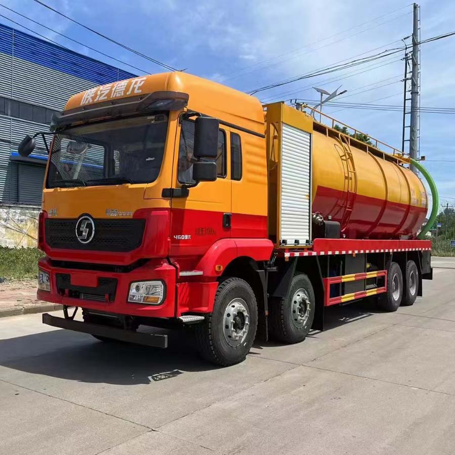 High quality 30CBM combined jetting vacuum truck