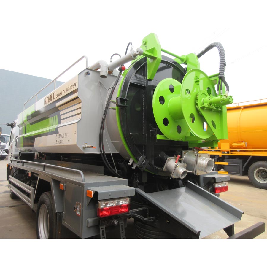 Dongfeng small sewer and jetting vehicle