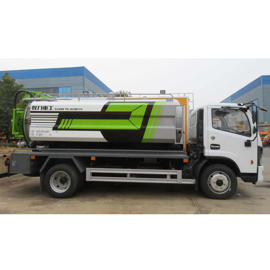 Dongfeng small sewer and jetting vehicle