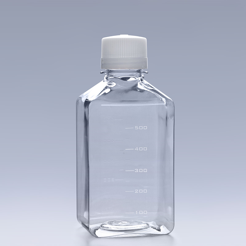 Buy Square Media Bottle, PETG Square Media Bottles Price