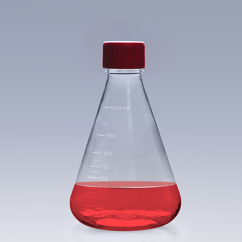 Erlenmeyer Shake Flask | Erlenmeyer Culture Flask | Disposable Erlenmeyer  Flask - FDCELL