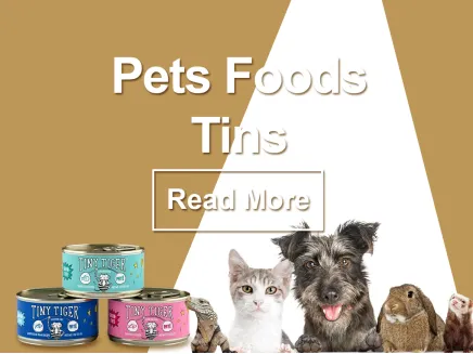 Custom Pets Food Tins