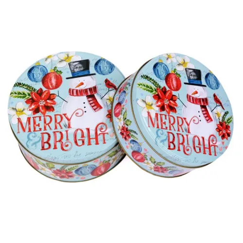 Christmas Holiday Tins