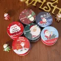 Small Round Cookie Tins With Slip Lids