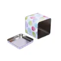 Small Square Candle Tin Containers