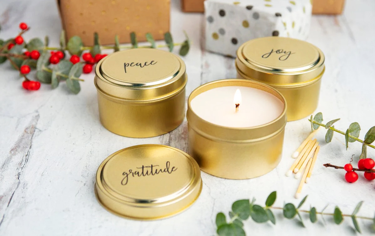 Candle Tin Containers