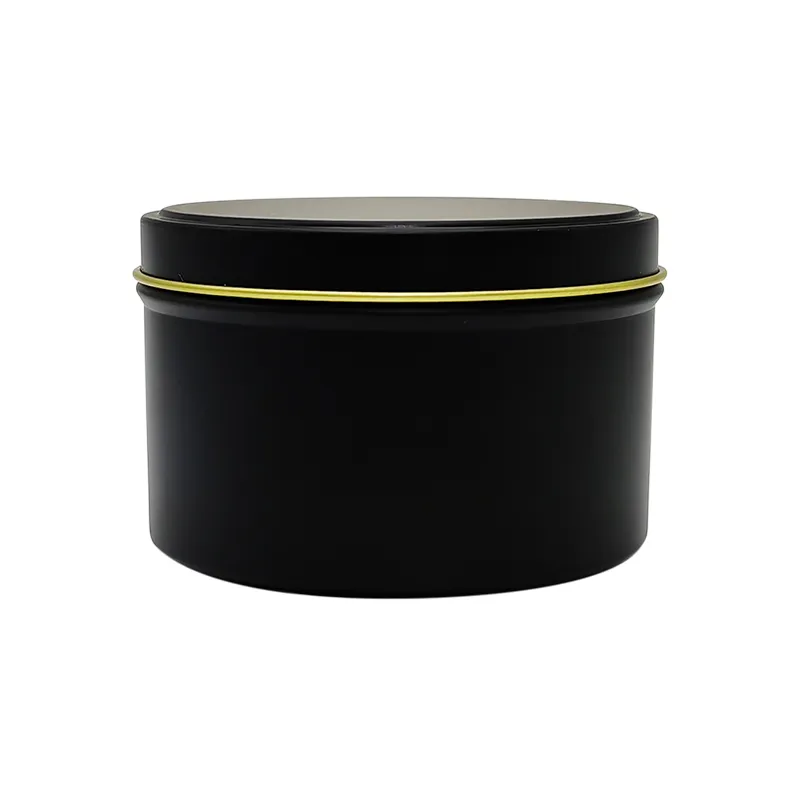 Black Candle Tins