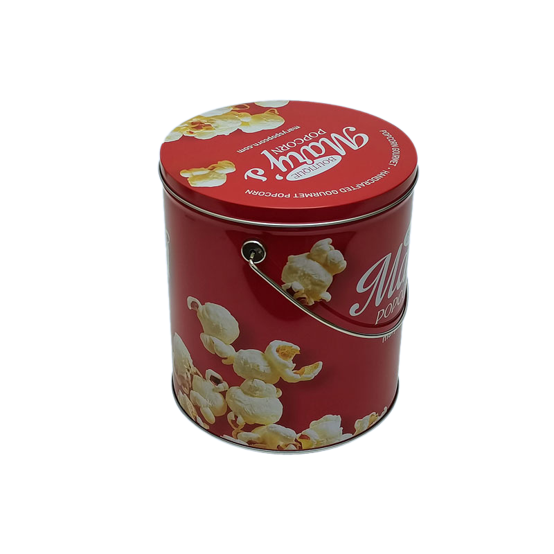 1 Gallon Christmas Popcorn Tin