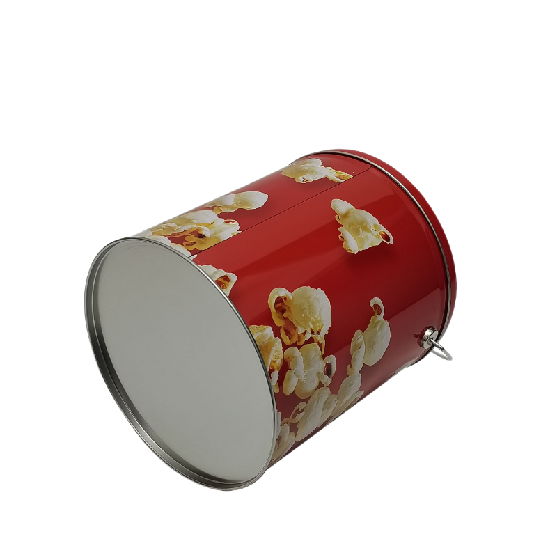 1 Gallon Christmas Popcorn Tin