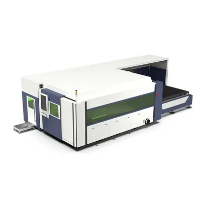 Double Exchange Platforms Sheet & Tube Laser Cutting Machine