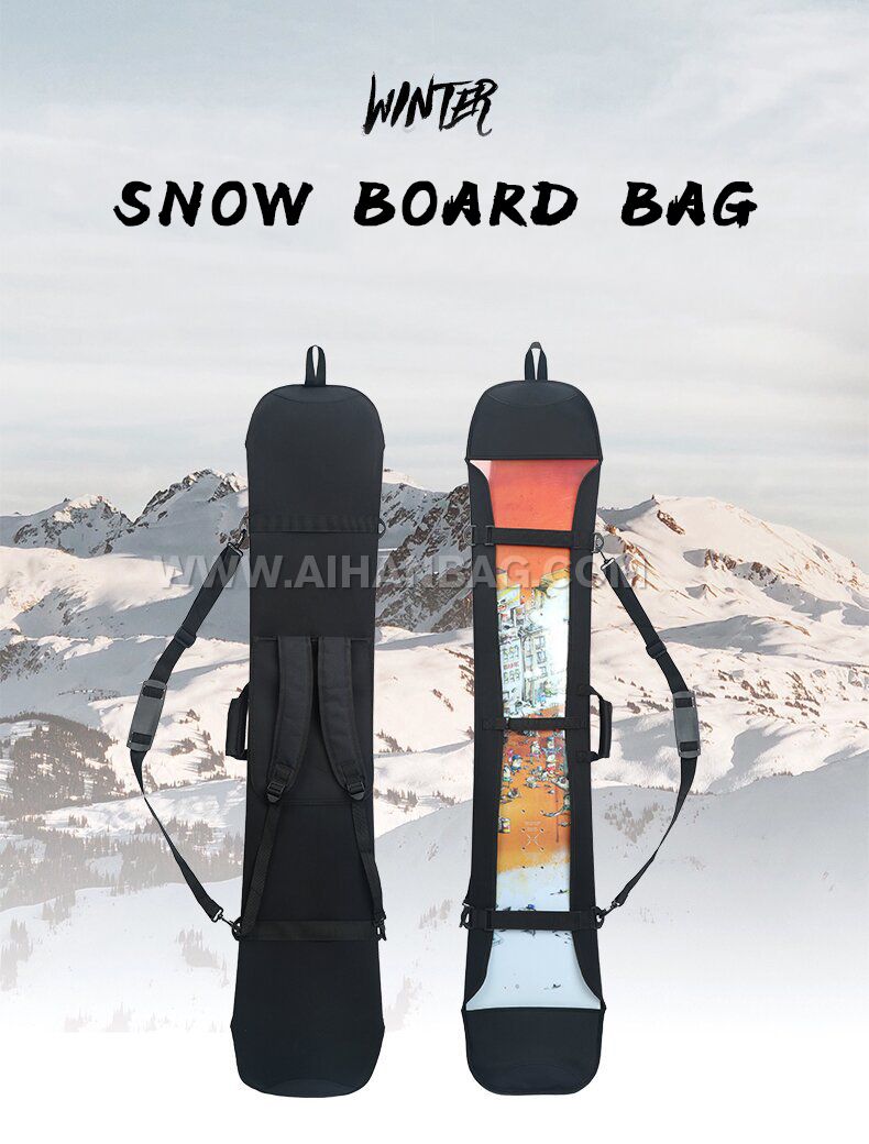 Customized neoprene single snowboard sleeve whole cover