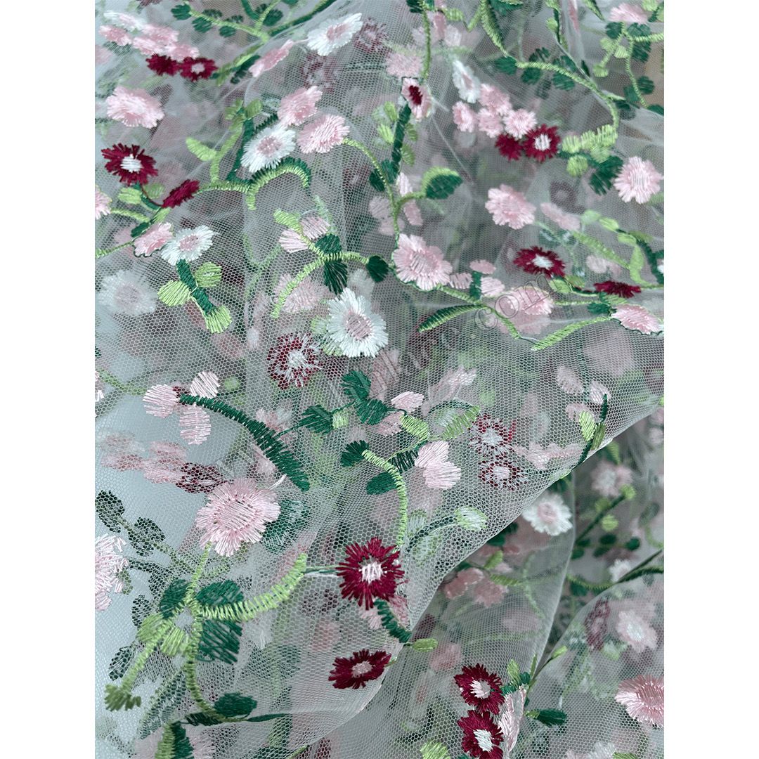 Lace Fabric Close-up