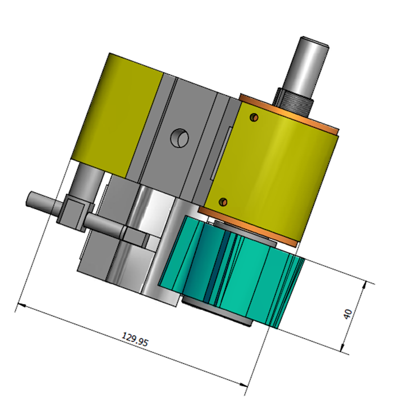 Automatic trimming brush machine